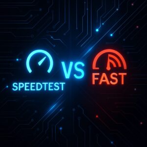 Speedtest Fast.com 違い