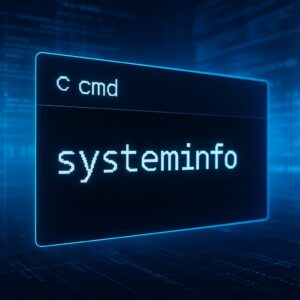 Windows 11：cmdからシステム情報を一括取得する便利コマンド集