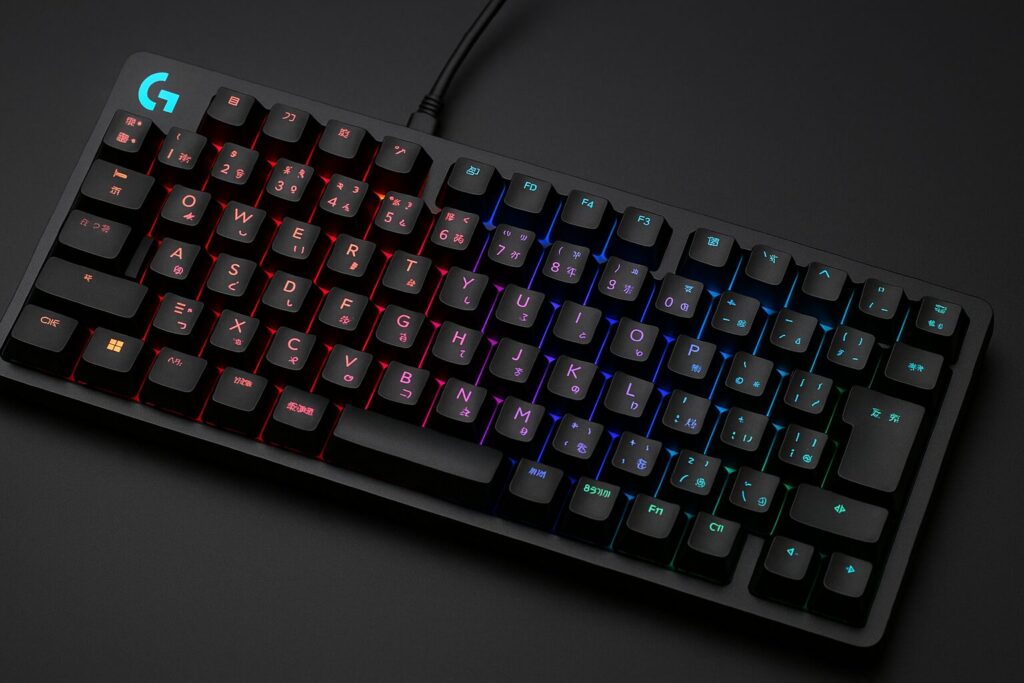 【Amazon.co.jp限定】 Logicool G ラピッドトリガー PRO X TKL RAPID ゲーミングキーボード アクチュエーションポイント 調整可能 押下圧 35g 日本語配列 G-PKB-TKL-RTBKd 有線 テンキーレス 磁気式アナログスイッチ ゲーミング キーボード メカニカルキーボード 国内正規品