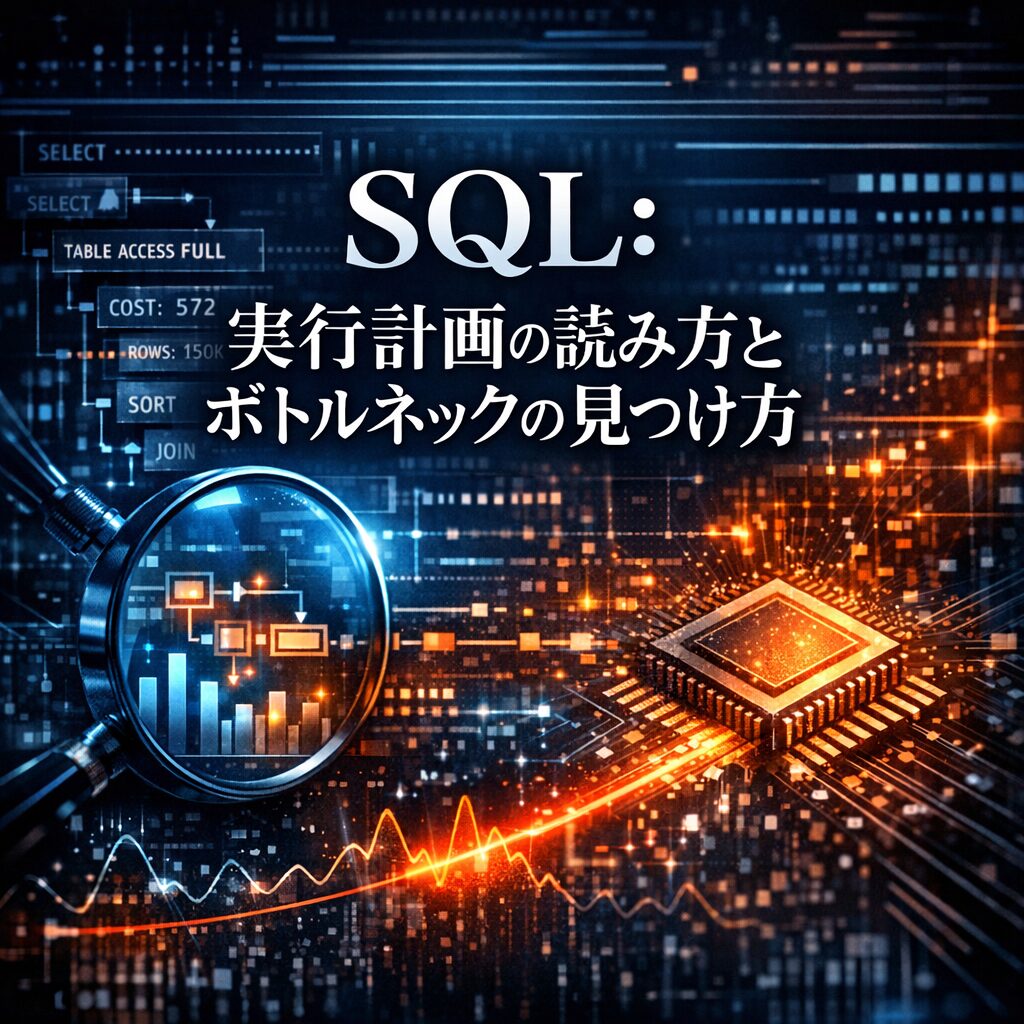 SQL:実行計画(EXPLAIN PLAN)の読み方とボトルネックの見つけ方