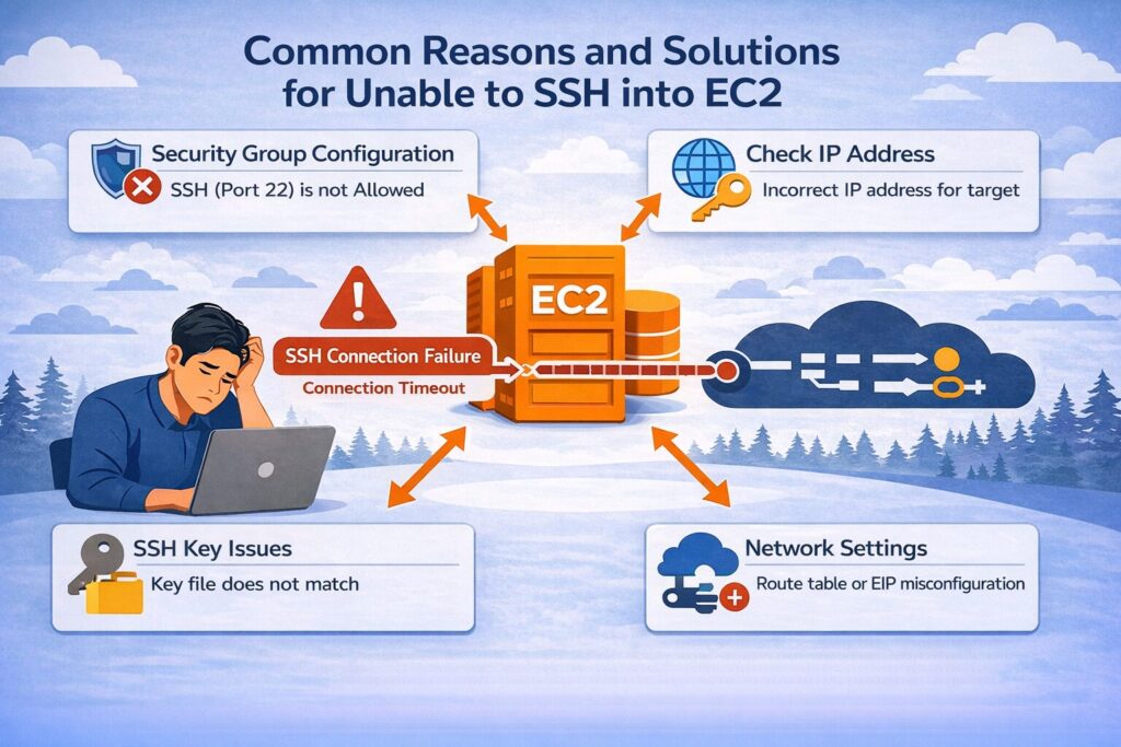 EC2にSSH接続できないイメージ