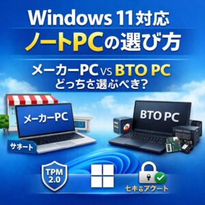 Windows 11対応ノートPCの選び方