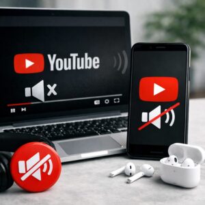 YouTubeで音が出ない原因と解決方法まとめ