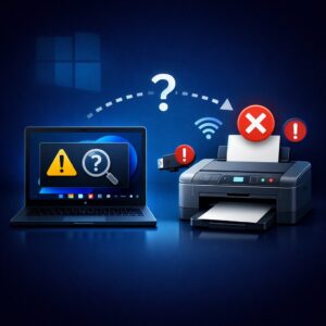 Windows11でプリンターが認識されない時の対処法