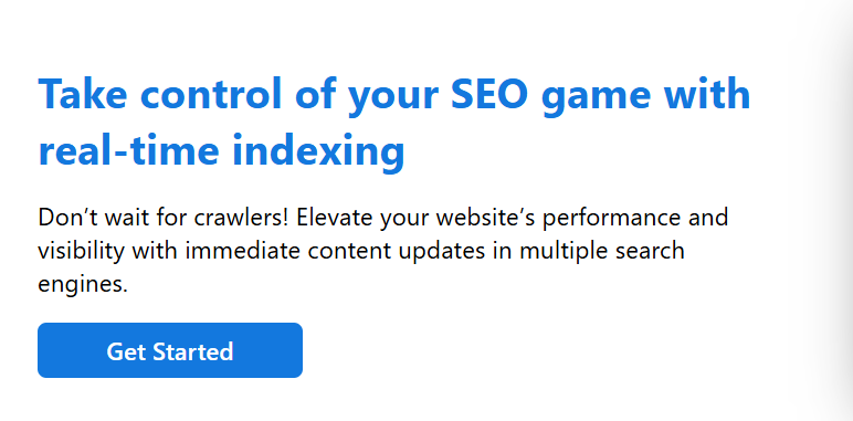Bing_IndexNow Get Started