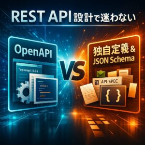 REST API 設計で迷わない:OpenAPIとその他仕様(独自定義・JSON Schema)の違い REST API 設計で迷わない:OpenAPIとその他仕様(独自定義・JSON Schema)の違い