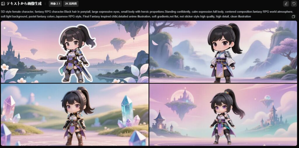 Kling AI_3D調生成例_1