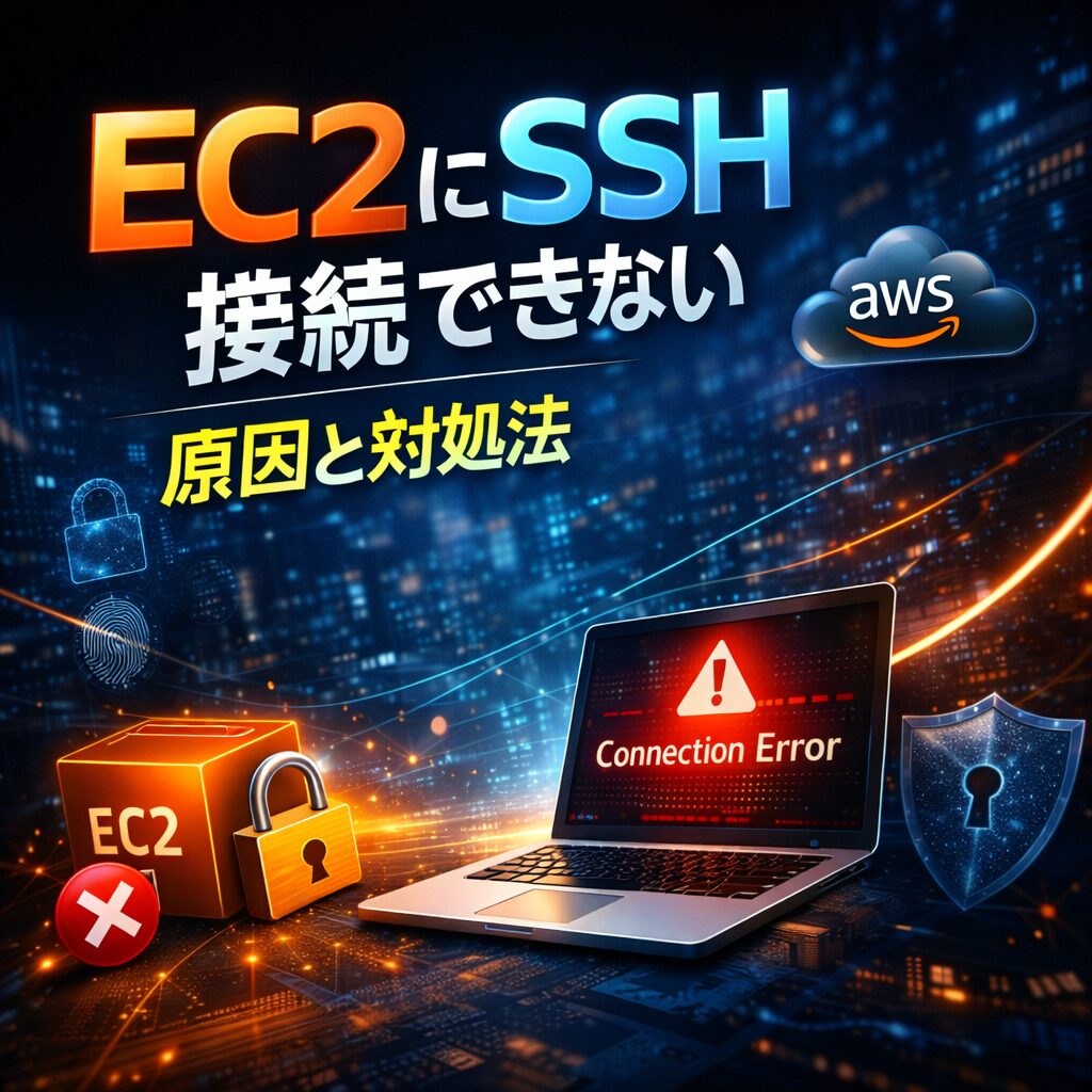 EC2にSSH接続できない原因と対処法まとめ｜AWSでよくある接続トラブル