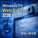 Windows11でWebカメラが認識されない原因と解決策