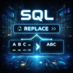 SQL：全角・半角スペースを削除したい時は REPLACE を使えば解決