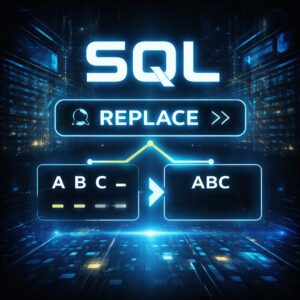 SQL：全角・半角スペースを削除したい時は REPLACE を使えば解決