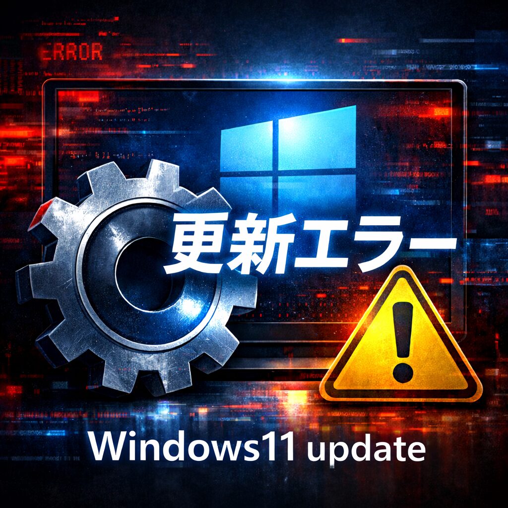 Windows11で更新プログラムを構成できませんでした|原因と対処法
