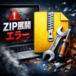 ZIPファイルが展開できない／途中で失敗する原因と対策