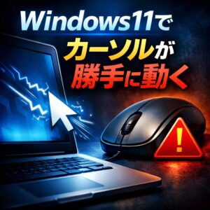 Windows11でカーソルが勝手に動く原因と対処法 Windows11でカーソルが勝手に動く原因と対処法