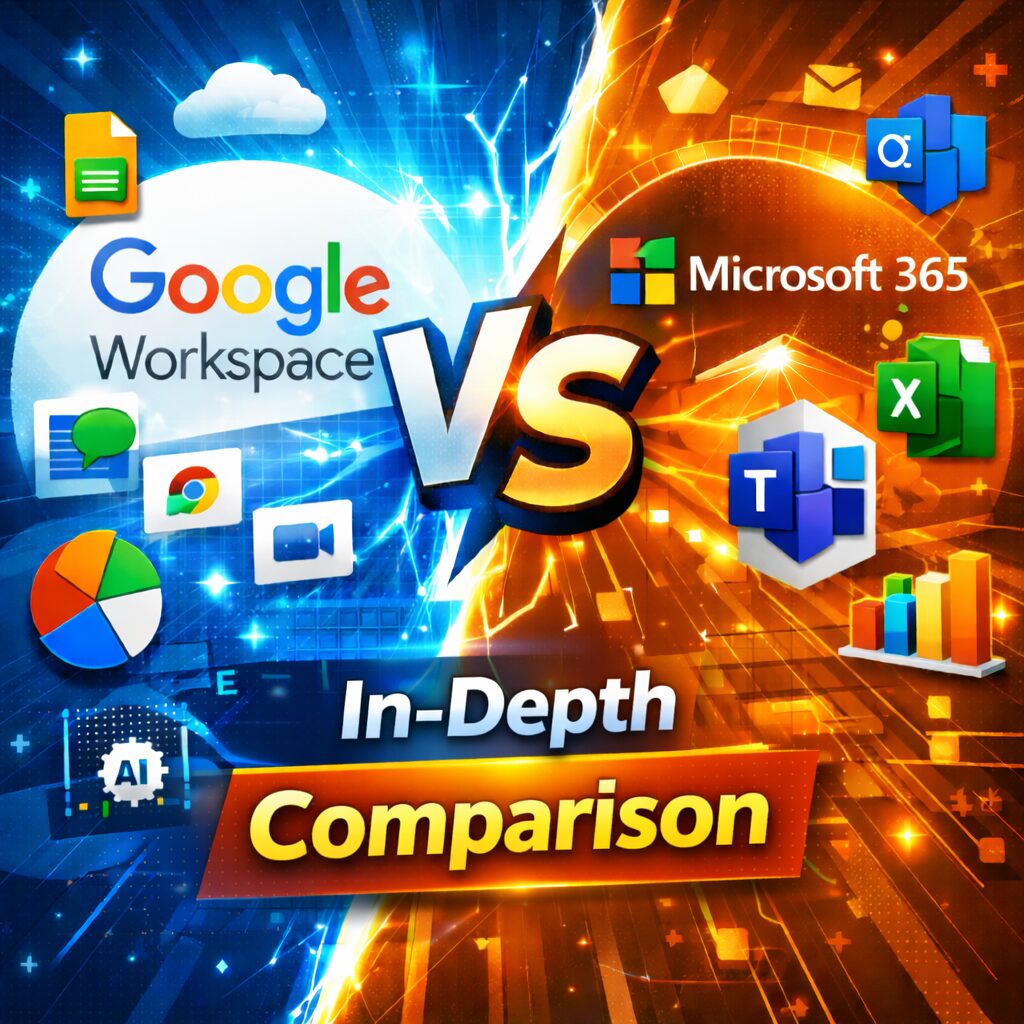 Google Workspace と Microsoft 365 の違いを徹底比較