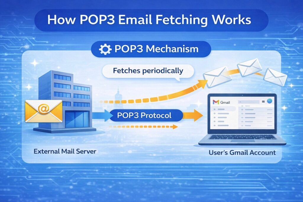 How POP3 Email Fetching Works