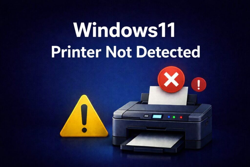 Printer Not Detected  on Windows 11
