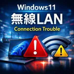 Windows11 無線LAN接続トラブルの原因一覧と対処方法 Windows11 無線LAN接続トラブルの原因一覧と対処方法