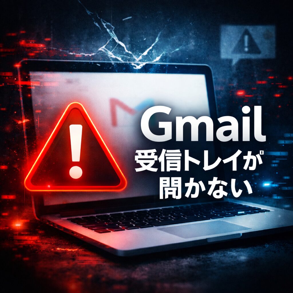 Gmailの受信トレイ（inbox）が開かない時の対処法