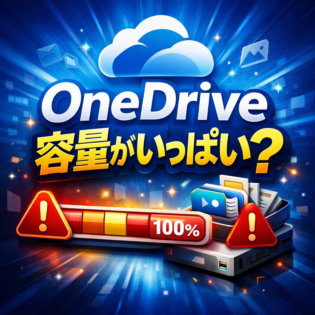 OneDriveの容量がいっぱい?Microsoft 365でストレージを増やす方法