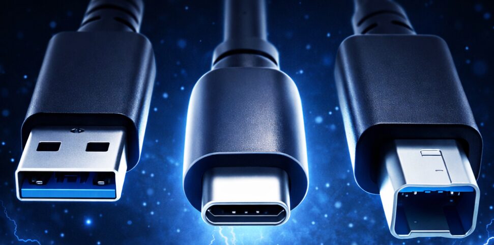 USB Type の種類 イメージ