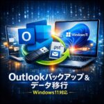 Outlookのバックアップとデータ移行方法【Windows11対応】