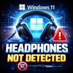 How to Fix When Headphones Are Not Detected on Windows 11