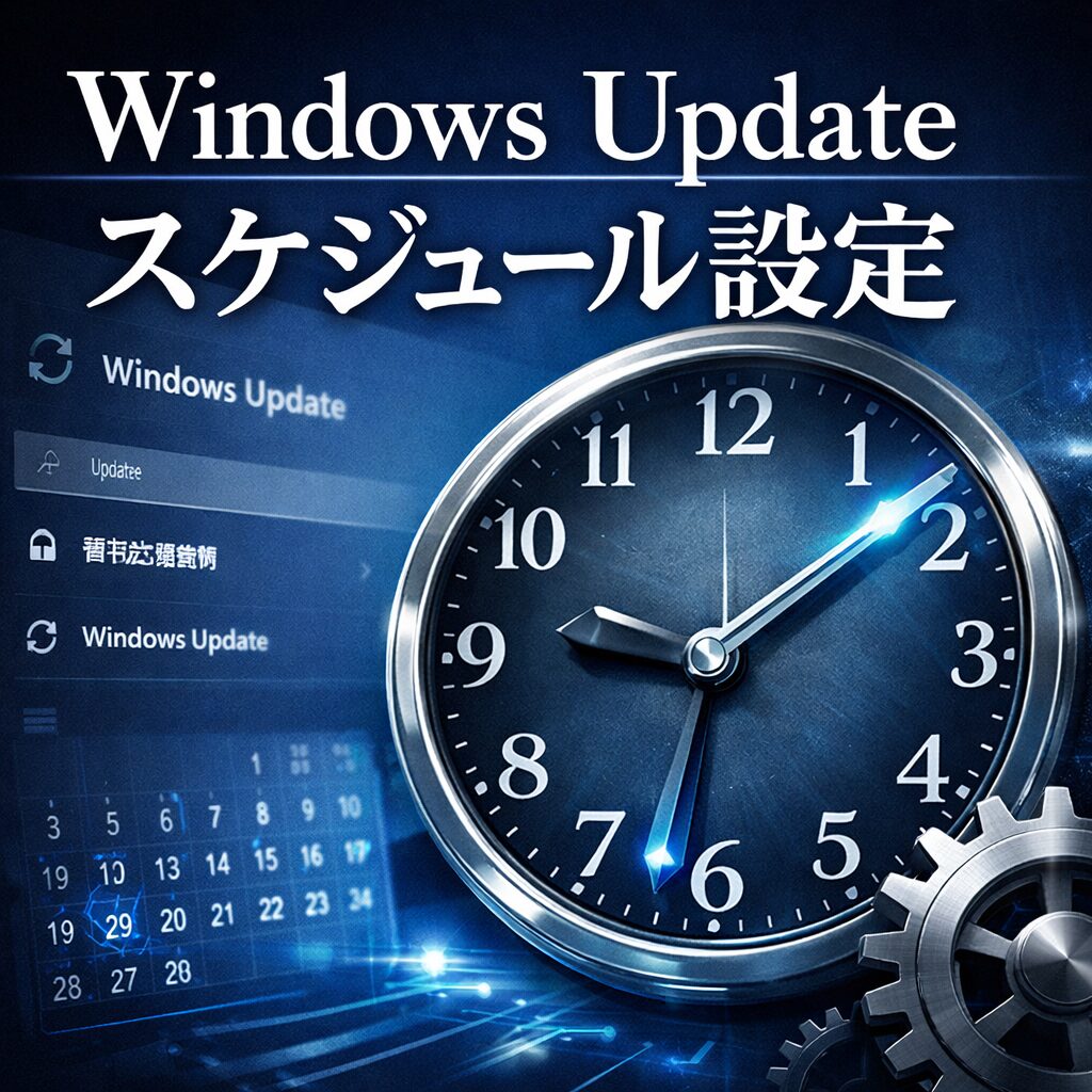 Windows Updateのスケジュール設定方法｜更新時間を変更する手順【Windows 11】