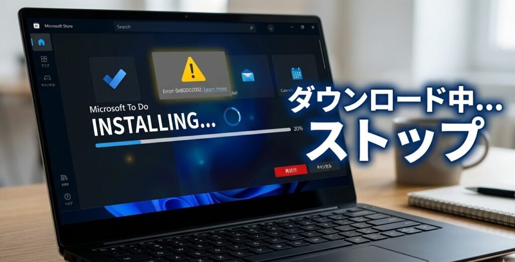 WindowsでMicrosoft Storeからダウンロードできない