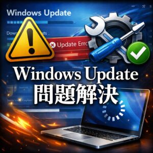 Windows Updateの問題を簡単に解決する方法|更新エラーの原因と対処法【Windows11対応】 Windows Updateの問題を簡単に解決する方法|更新エラーの原因と対処法【Windows11対応】
